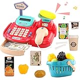 Sotodik 26 Piezas Caja Registradora Juguetes Supermercado Infantil Juego De SimulaciÓN...