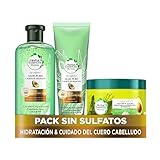 Herbal Essences Sin sulfatos ni Siliconas Paquete Champú + Acondicionador + Mascarilla...