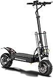 CANTAKEL Patinete Eléctrico, con Motor Dual Batería de Largo Alcance de hasta 80...