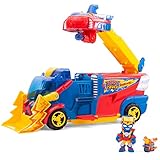 SUPERTHINGS Rescue Truck – Camión de Rescate de SuperThings con Escalera y Nave....