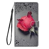 Guxira Funda de piel para Xiaomi Redmi Note 12 4G, diseño de patrón funda de piel...