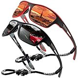 Perfectmiaoxuan Gafas de sol polarizadas para hombre mujer/Golf de pesca fresco Ciclismo...