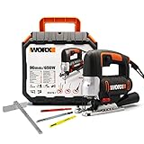 Sierra de calar pendular 650W Worx | WX478.1 | Cambio de cuchilla sin herramientas,...