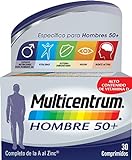 Multicentrum Hombre 50+ Complemento Alimenticio Multivitaminas para hombres 50+, alto...