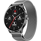OLOTU Alta definición Reloj Inteligente de Pantalla Completa de 1,3 Pulgadas, rastreador...