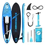 Tabla para Paddle Surf de Exprotrek, Tabla de Paddle Surf Hinchable, Set de Tabla para...
