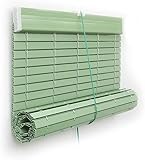 PERSIANA ALICANTINA Enrollable para Ventanas Y Puertas | PVC Color Verde | Varios TAMAÑOS...