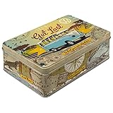 Nostalgic-Art Caja ​Plana de Metal Retro Bulli T1 – Get Lost – Idea de Regalo de...