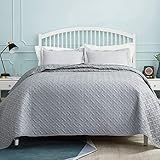 Bedsure Colchas Cama 150 Modernas Gris - Colcha Bouti Fina para Otoño y Invierno, Cubre...