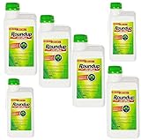Herbicida Roundup ultraplus glifosato 36% 3 litros. Pack 6 uds de 500 ml. Herbicida...