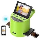Escáner de Diapositivas y Negativos Alta Resolución 22MP con 3.5'' LCD, Convertisseur...