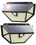 286 LED Luz Solar Exteriorã€�2 Paquetes / 3 Modosã€‘, Luz Led Con Sensor De Movimiento,...
