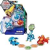 BAKUGAN 'Evolutions' Starter Pack de 3 Bolas (Ultra Aquos Howlkor, Basic Pyrus Pegatrix,...