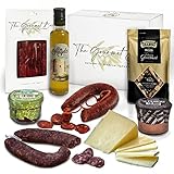 GOURMET BOX | Cesta Gourmet | Regalo Ideal Para Ocasiones especiales | Productos Ibéricos...