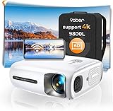 YABER Proyector 5G WiFi Bluetooth, Nativo 1080P Full HD 9800 Lúmenes Proyector 4K...