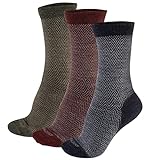 CALZITALY - Pack 3 Pares Calcetines Lana Merino, Calcetines Invernales, Calcetines...
