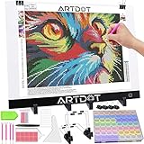 ARTDOT Diamond Painting Accesorios, Mesa de Luz Dibujo A3 Tableta de Luz, Dibujo De Luz...