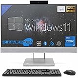 HP 800 G4 All in One Touchscreen 24' FHD i7 8° | Windows 11 Pro | Webcam Pop-Up y Lector...
