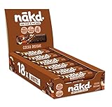 Nākd. Cocoa Delight - Barritas Raw de Fruta y Frutos Secos - 100% Ingredientes Naturales...