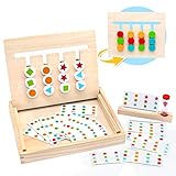 Symiu Juguetes Niños 3 Años Juegos de Mesa Juegos Educativos Tablero Juego de Madera...