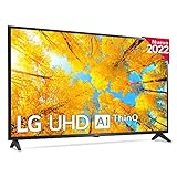Televisor LG 43UQ75006LF - Smart TV webOS22 43 pulgadas (108 cm) 4K UHD, Procesador de...