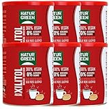NaturGreen - Xilitol, Azúcar de Abedul, Edulcorante de Mesa, 0% Azúcares, Bajo Índice...