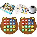 Shape Matching Game, Puzzles Shape Color Matching Board Games, Fine Motor Color Matching...