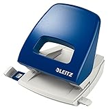Esselte Leitz Topstyle® - Perforador de papel (2 agujeros), azul