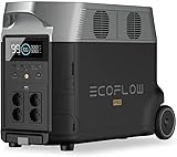 generador de energía portátil EF ECOFLOW DELTA Pro, Batería para el hogar ampliable,...