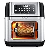 Innsky Freidora sin Aceite 10L, 1500W Freidora Aire con 10 Programas, Air Fryer con 6...