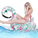 Jooheli Flotador Flamenco Adulto, Flamenco Hinchable Gigante, Flamingo Gigante Inflable...