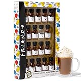 Friends, Set de Regalo de Siropes para el Café, Variedad de Sabores, Pack 18 x 25 ml