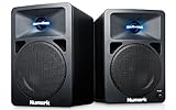 Numark N-Wave 360 - Monitores de DJ de Sobremesa Compactos de Rango Completo y 60 W con...