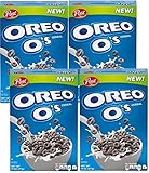 Oreo O's cereales para desayuno, paquete de 4, 44 onzas