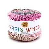Lion Brand Yarn Company 217-602 Ferris Wheel Yarn, Wild Violets - Madeja de hilo