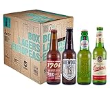 Cervezas Europeas - BOX LAGERS EUROPEAS Pack 12 Botellas 33 cl. DegustaciÃ³n de cerveza...