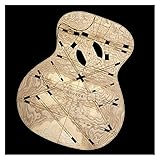 RAKUTE Kit de Herramientas de Guitarra de Plantilla de Madera de posición de código de...