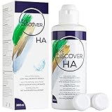 EYE DISCOVER, Líquido Lentillas con Ácido Hialurónico, Solución Única para Lentes de...