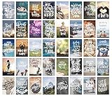 Edition Seidel Set de 40 tarjetas postales de vida y momentos con refranes – Tarjetas...