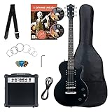 Rocktile Banger's Pack Kit de Guitarra Eléctrica Completo - Guitarra electrica LP-Style...