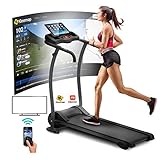 ArtGo Cinta De Correr Plegable Leonardo 12 km/h, Bluetooth Aplicación KINOMAP y ZWIFT...