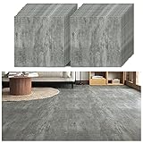 VEELIKE Papel Adhesivo para Suelo Cemento Suelo Vinilo Autoadhesivo para Cocina Suelo PVC...