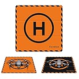KENOBEE 50cm(20') Drone Landing Pad, Universal Plegable Portátil Alfombrilla de...