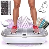 Sportstech Plataforma vibratoria para Adelgazar VP300,tecnología oscilacion 3D, 2 Motores...