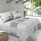 Milarosa Colcha Bouti Verano Estampada Acolchada Reversible. Colchas Cubre Cama 135 cm...