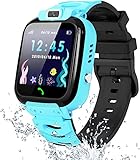 Reloj GPS Niños, Teléfono Smartwatch per Niños con IP68 Impermeable GPS Llamadas Reloj...