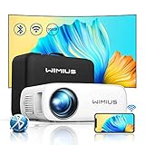 Proyector 9800 Lumen WiFi 5G Bluetooth 1080P Nativo WiMiUS Proyector Mini Portátil con...
