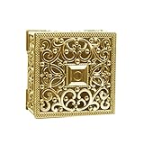 Caja pequeña de plástico hueca para tartas de caramelos, 6 cm, caja de boda, fiesta,...