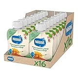Nestlé Bolsita de puré de frutas, variedad Manzana Zanahoria y Mango - Para bebés a...
