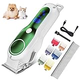 Jugendcx Maquina Cortar Pelo Perros,Cortapelos Silenciosos Para Mascotas,Kit de Aseo...